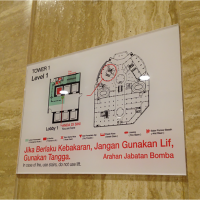 Floor Plan Sign